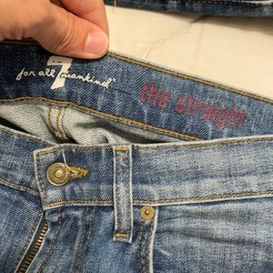 7 For All Mankind “The Straight” Jeans